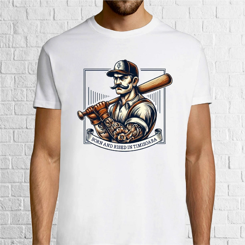 Tricou bărbat - BORN IN TIMIȘOARA