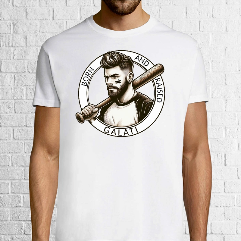 Tricou bărbat - BORN IN GALAȚI