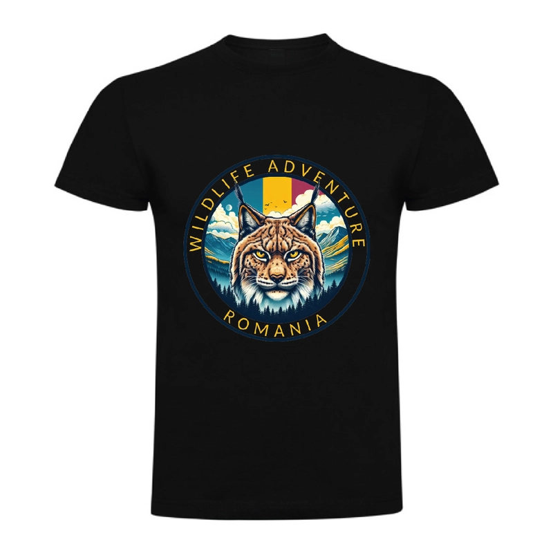 Tricou bărbat - România Wildlife Adventure - Râs