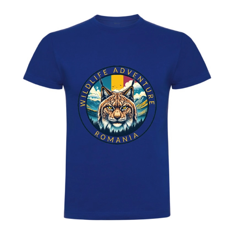 Tricou bărbat - România Wildlife Adventure - Râs