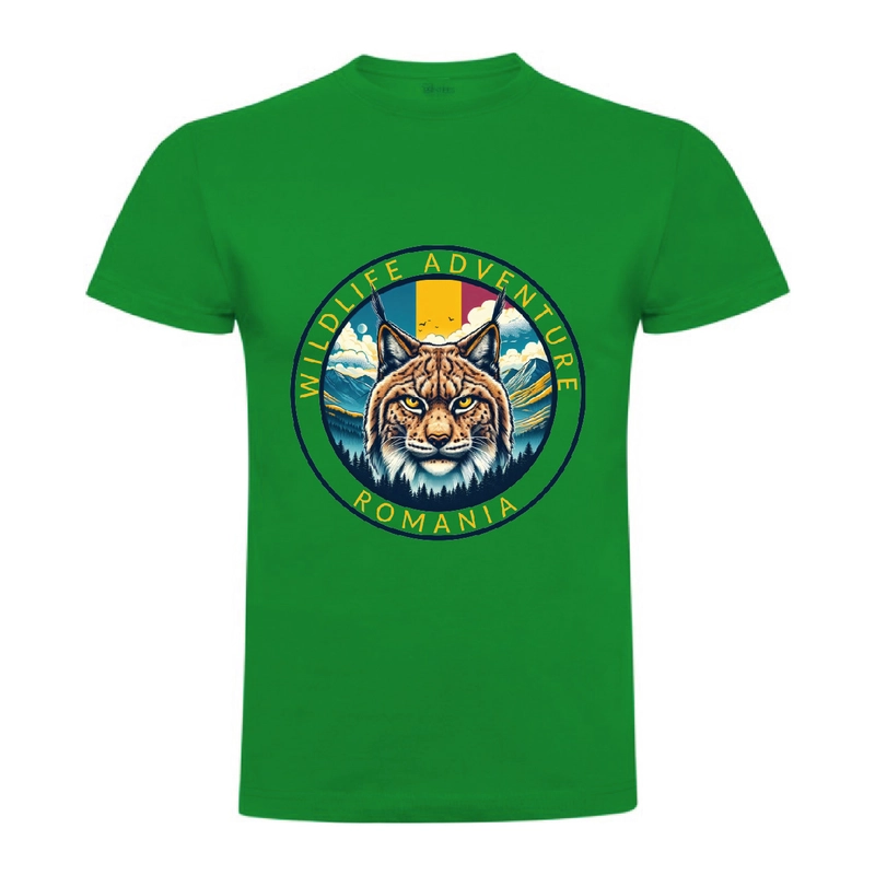 Tricou bărbat - România Wildlife Adventure - Râs
