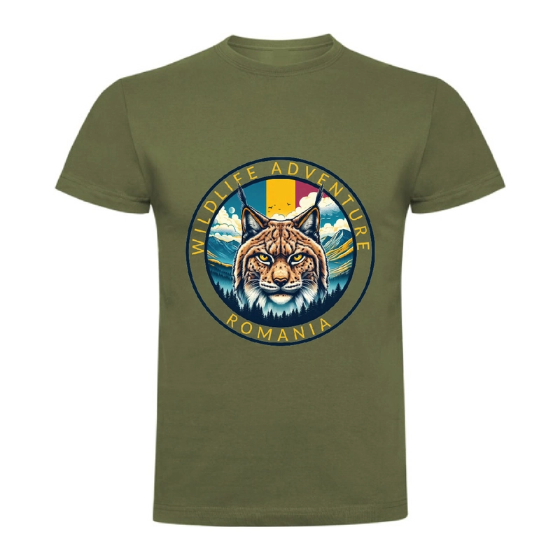 Tricou bărbat - România Wildlife Adventure - Râs