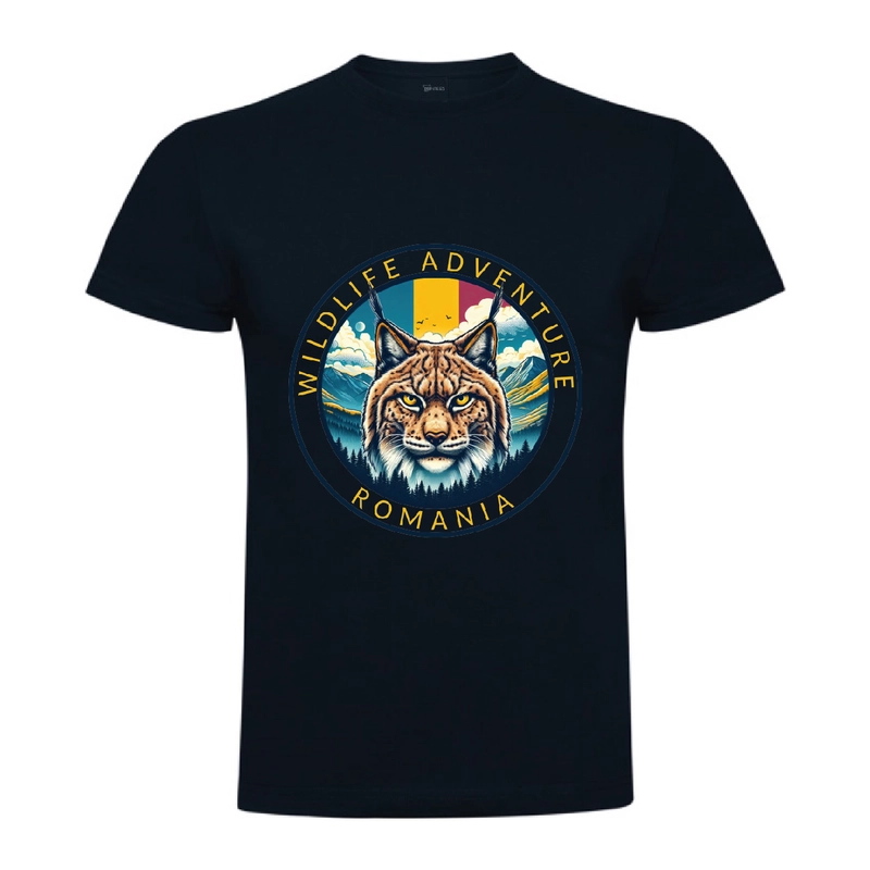 Tricou bărbat - România Wildlife Adventure - Râs