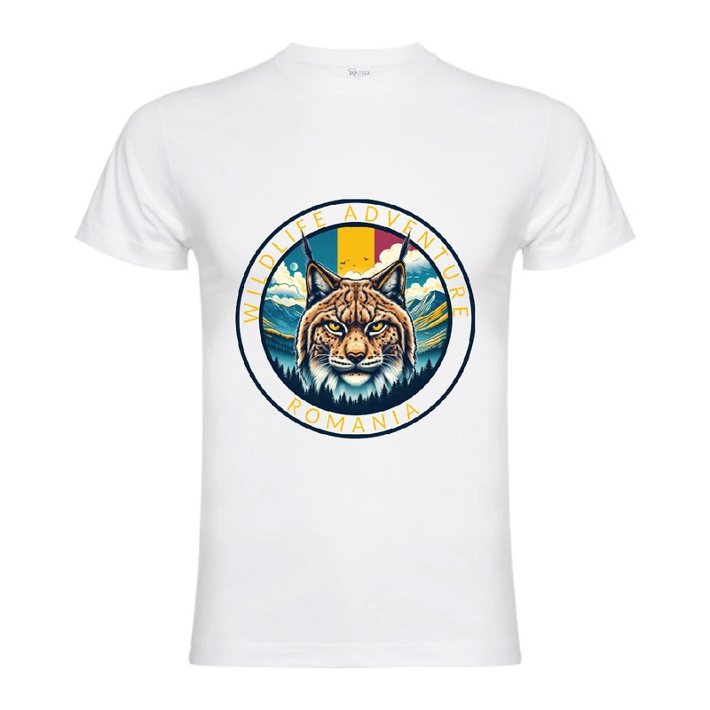 Tricou bărbat - România Wildlife Adventure - Râs