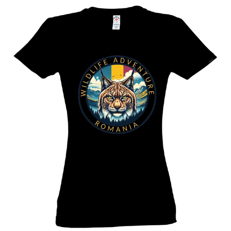 Tricou damă - Romana Wildlife Adventure - Râs