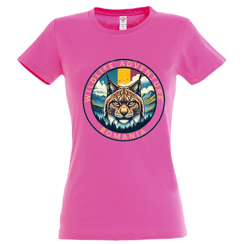 Tricou damă - Romana Wildlife Adventure - Râs