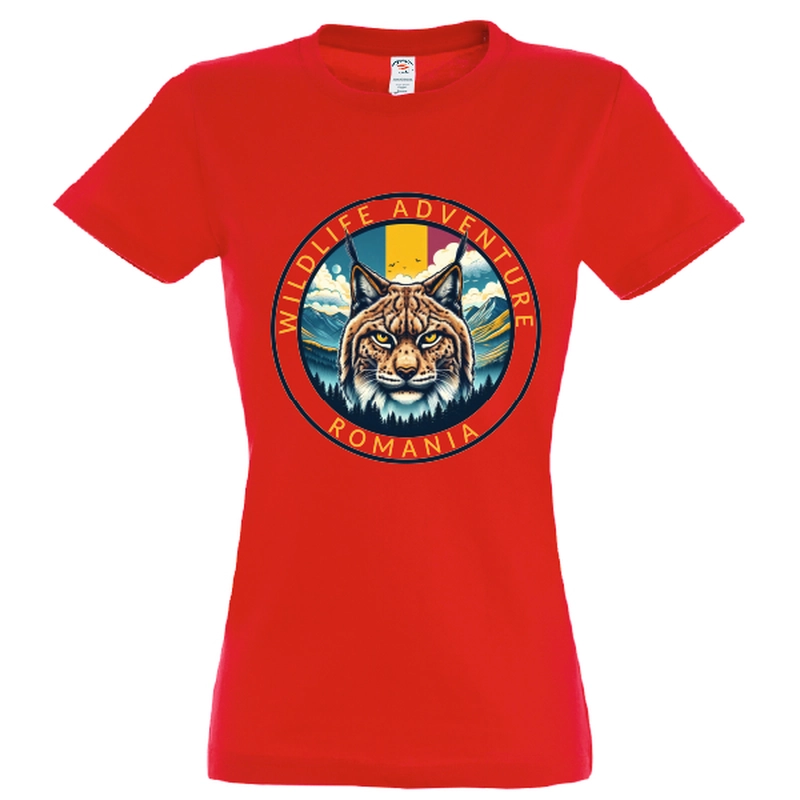 Tricou damă - Romana Wildlife Adventure - Râs