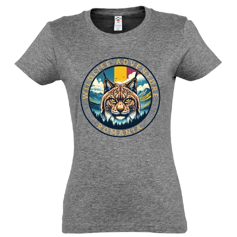 Tricou damă - Romana Wildlife Adventure - Râs