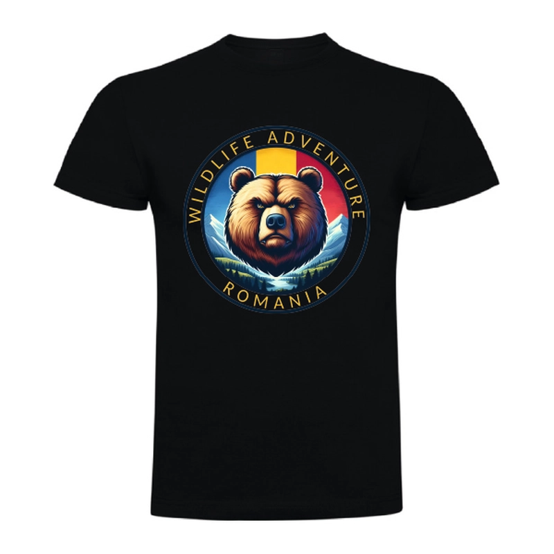Tricou bărbat - Romana Wildlife Adventure - Urs