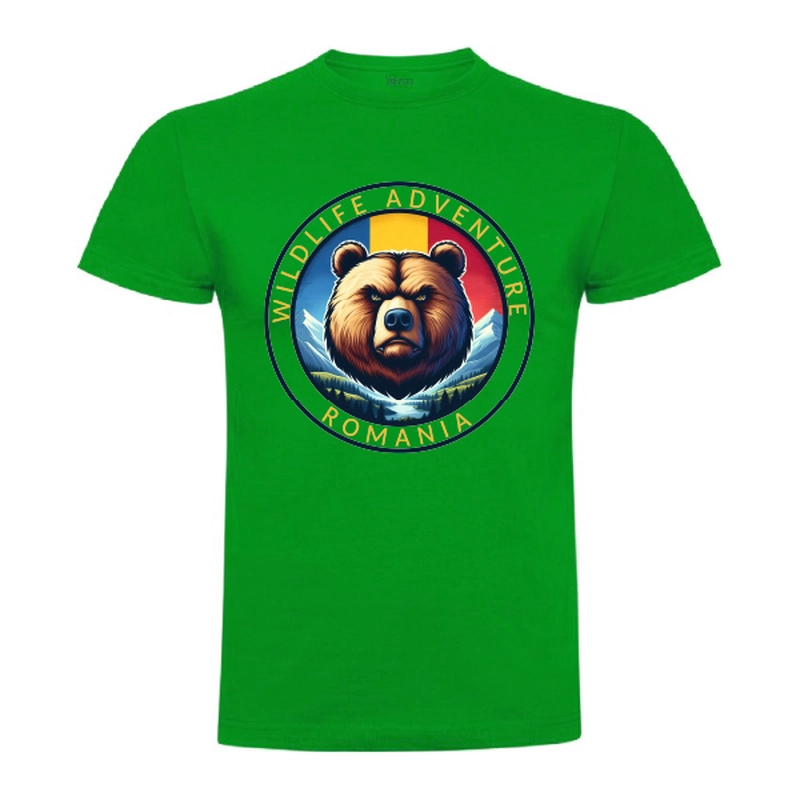 Tricou bărbat - Romana Wildlife Adventure - Urs