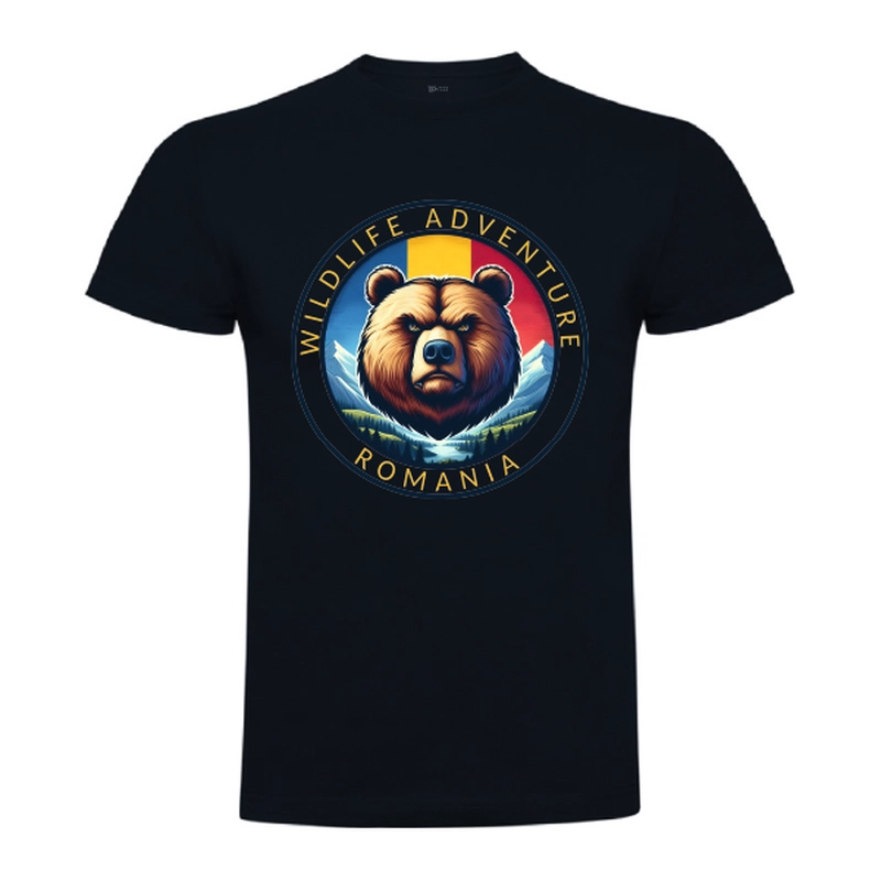 Tricou bărbat - Romana Wildlife Adventure - Urs