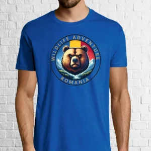 Tricou bărbat - Romana Wildlife Adventure - Urs