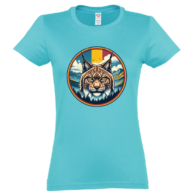 Tricou damă - Râs cu tricolor Tricou damă - Râs cu tricolor