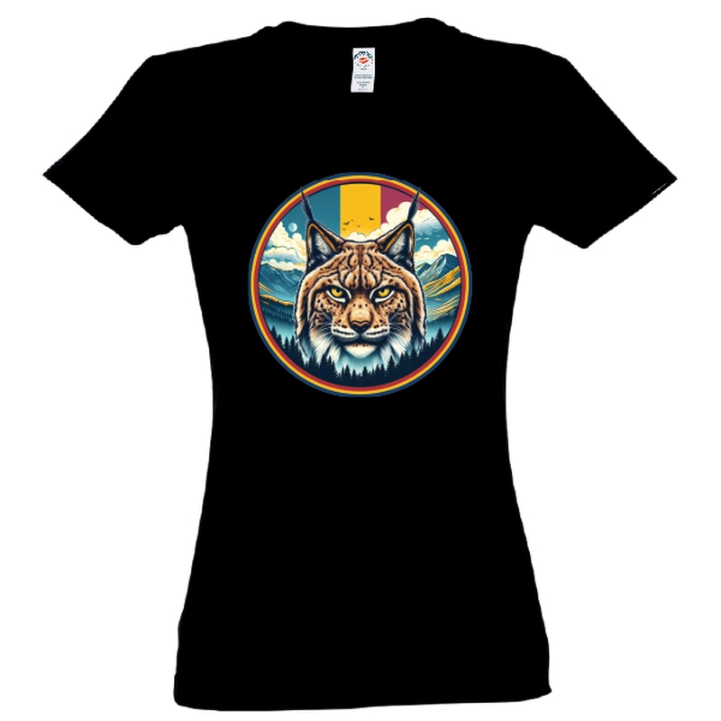 Tricou damă - Râs cu tricolor Tricou damă - Râs cu tricolor
