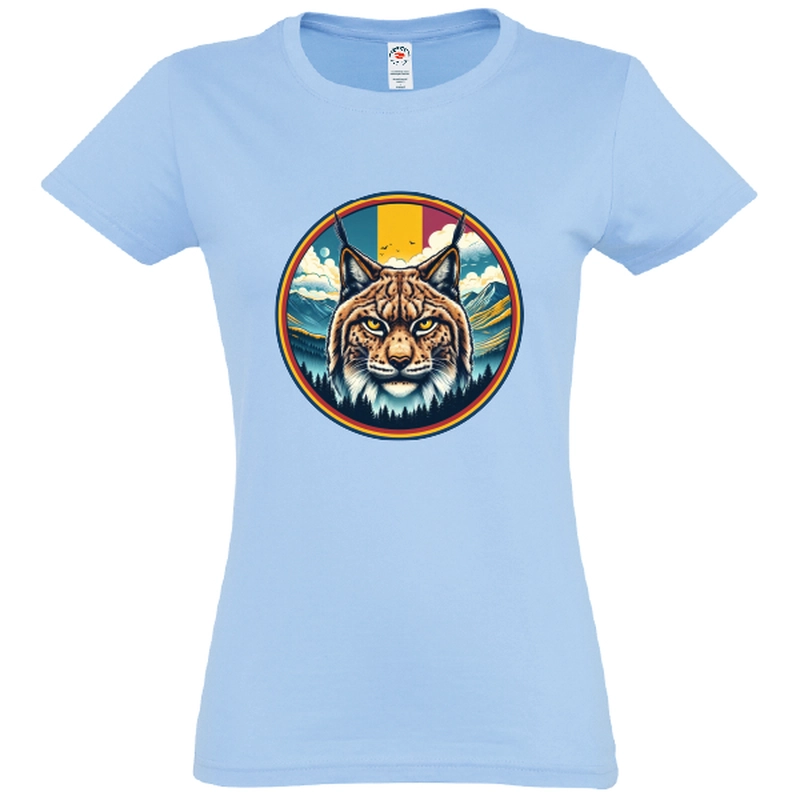 Tricou damă - Râs cu tricolor Tricou damă - Râs cu tricolor