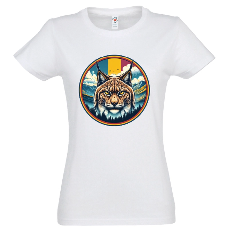 Tricou damă - Râs cu tricolor Tricou damă - Râs cu tricolor
