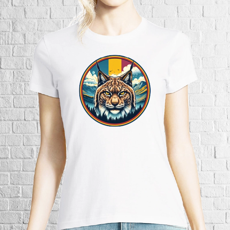Tricou damă - Râs cu tricolor Tricou damă - Râs cu tricolor