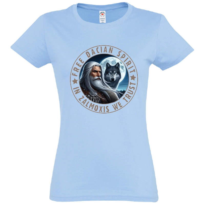 Tricou damă - Free Dacian Spirit Zalmoxis