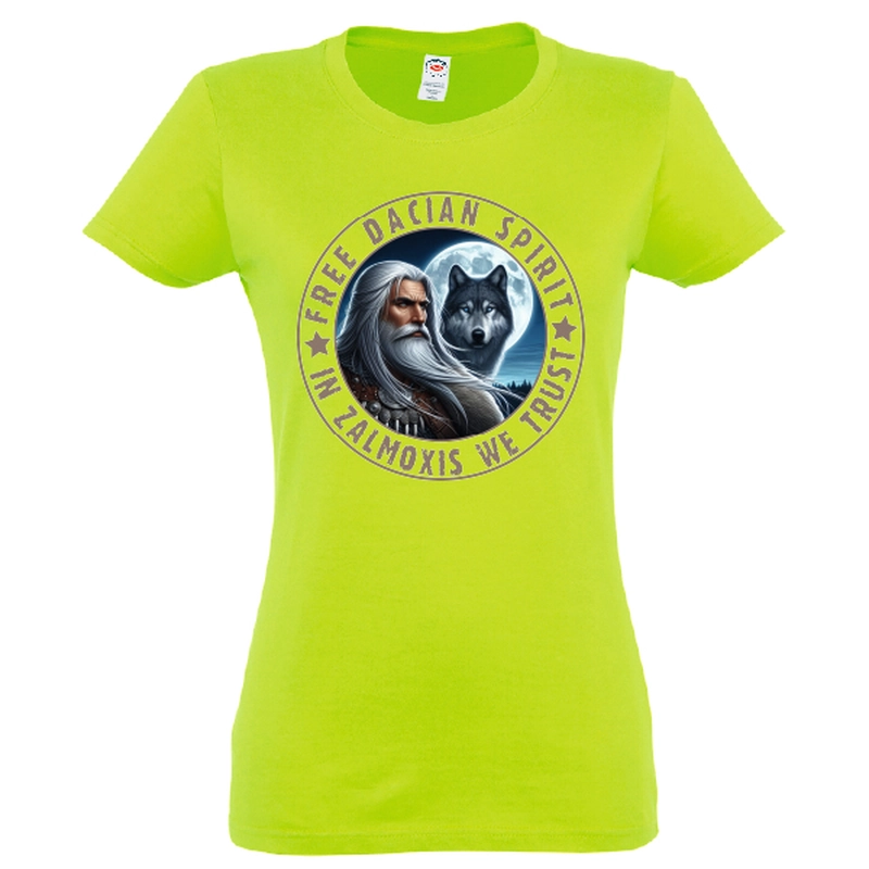 Tricou damă - Free Dacian Spirit Zalmoxis