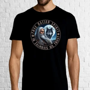 Tricou bărbat - Free Dacian Spirit Zalmoxis