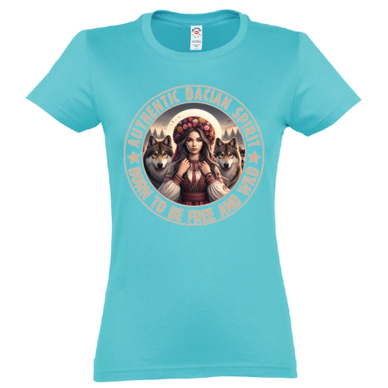 Tricou damă - Born Free Dacian Woman