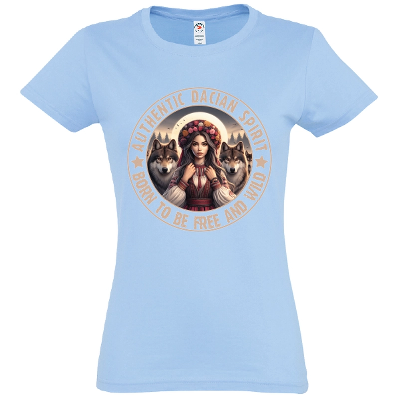 Tricou damă - Born Free Dacian Woman