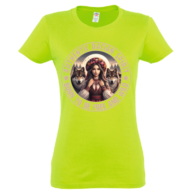 Tricou damă - Born Free Dacian Woman