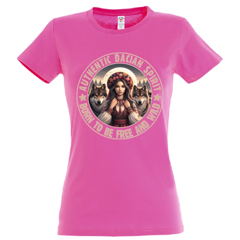 Tricou damă - Born Free Dacian Woman