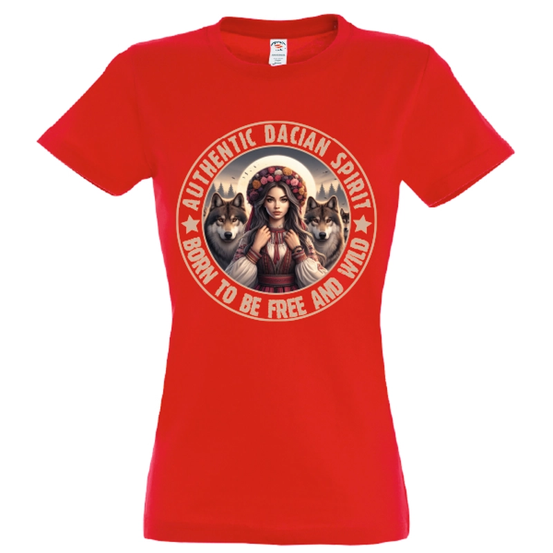 Tricou damă - Born Free Dacian Woman
