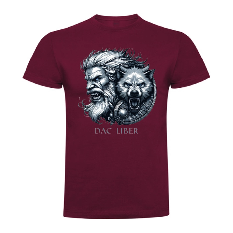 Tricou bărbat - Dac liber - Lup liber