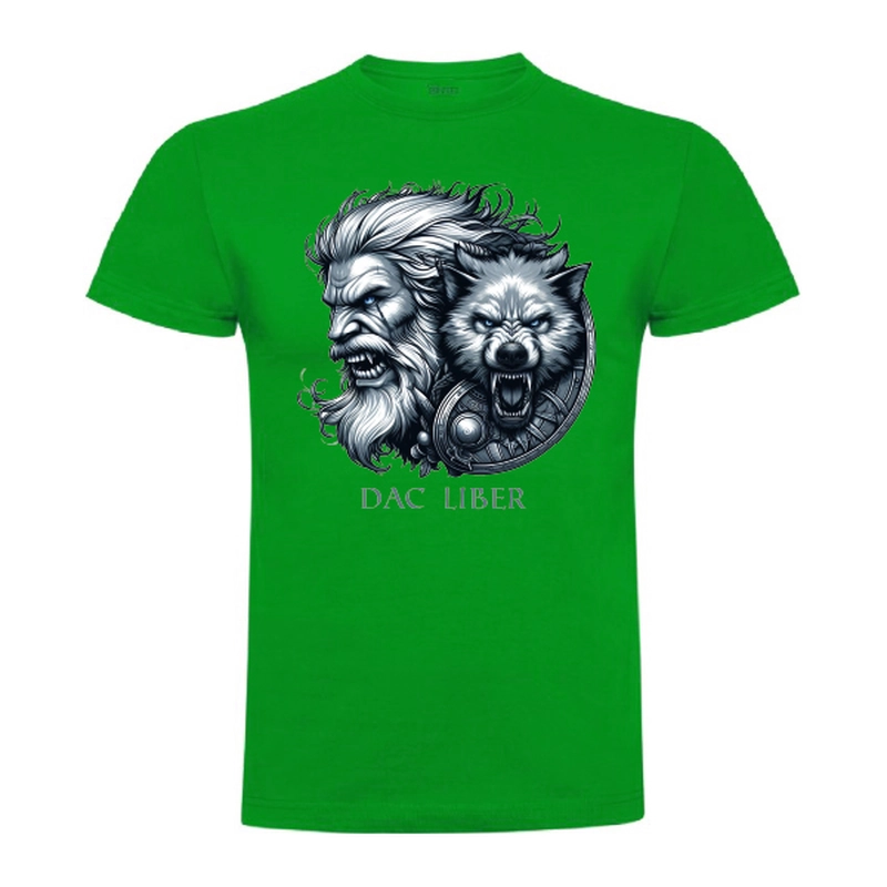 Tricou bărbat - Dac liber - Lup liber