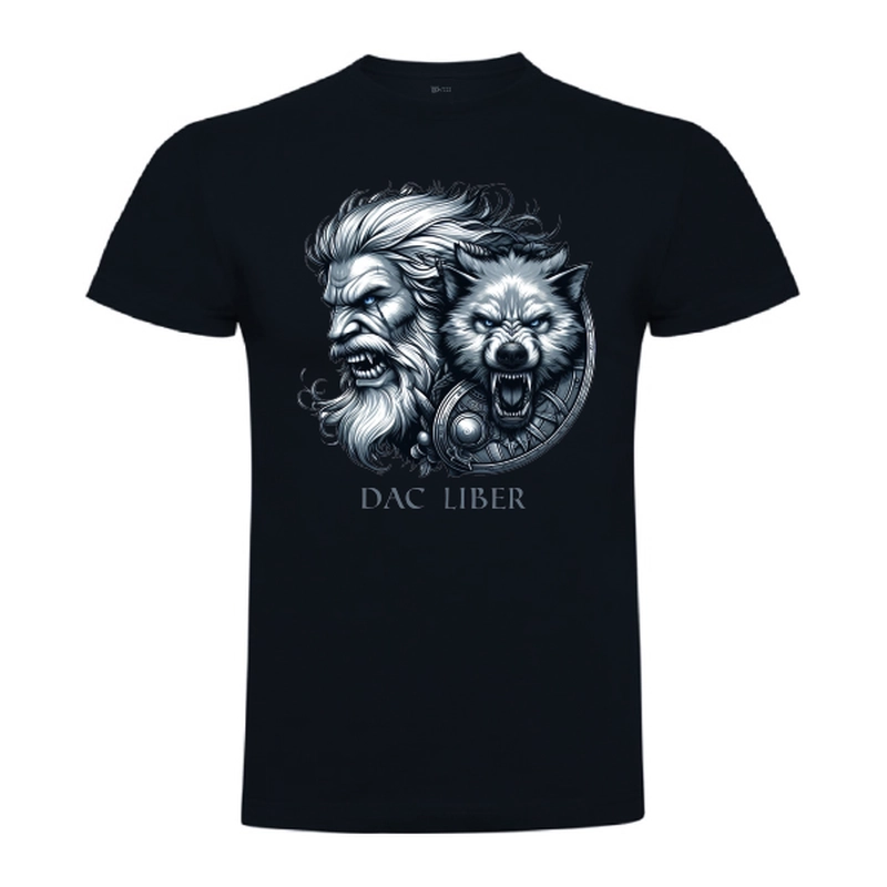 Tricou bărbat - Dac liber - Lup liber