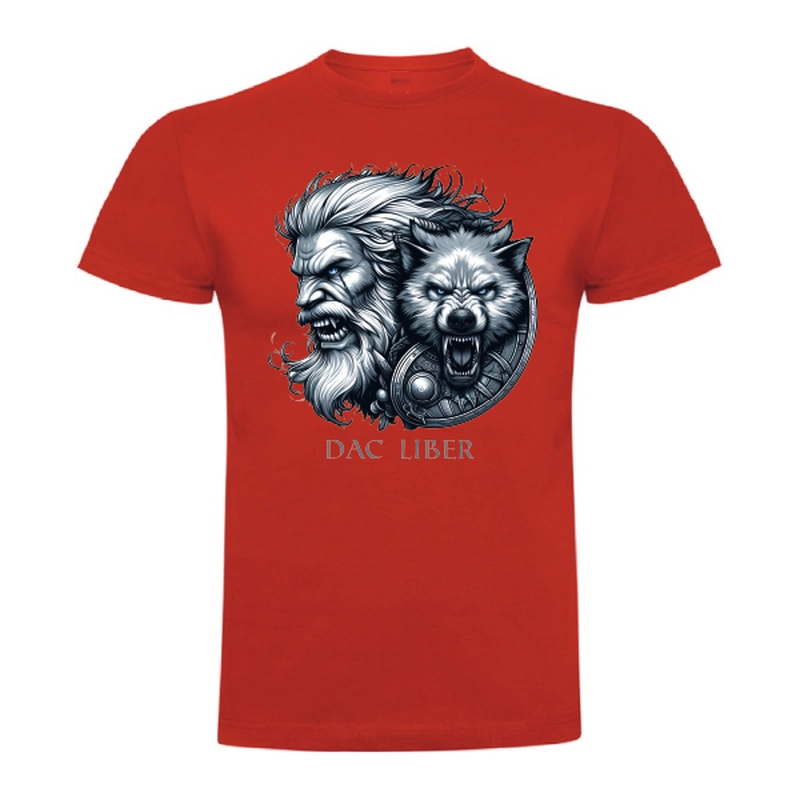 Tricou bărbat - Dac liber - Lup liber
