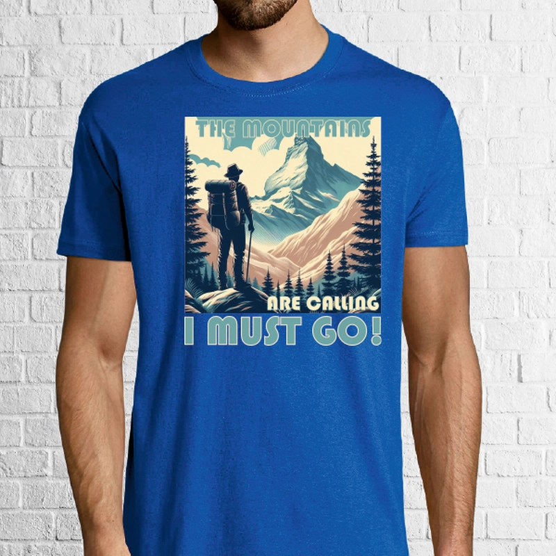 Tricou bărbat - Mountains Call