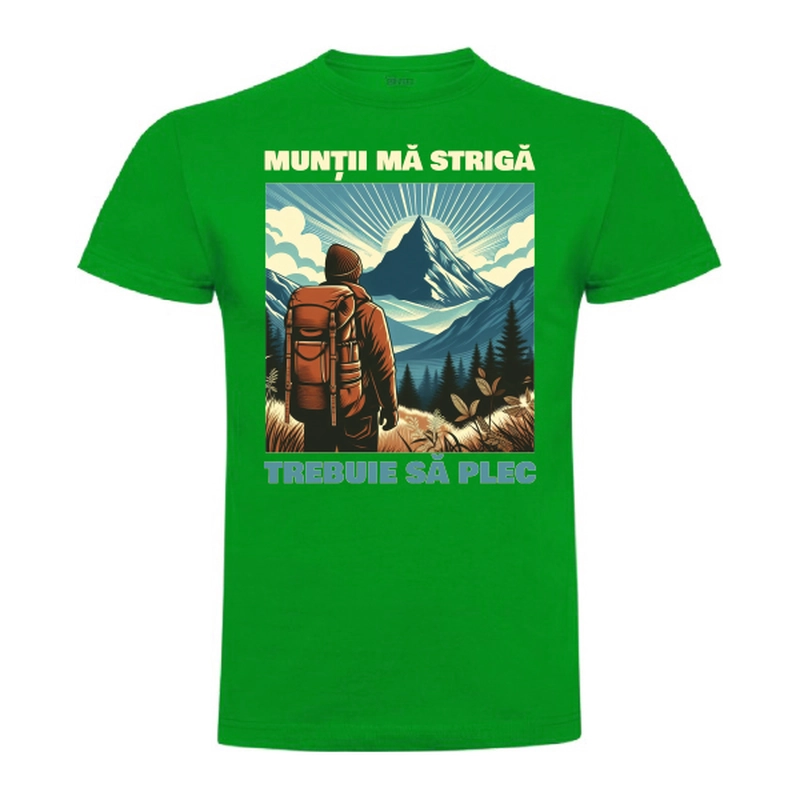 Tricou bărbat - Strigă munții