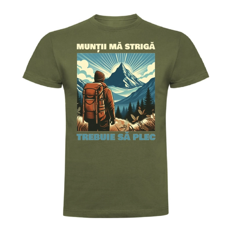 Tricou bărbat - Strigă munții
