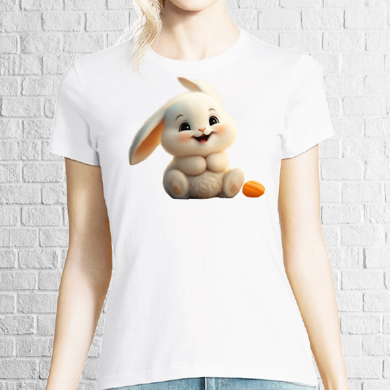 Tricou damă - Happy Bunny