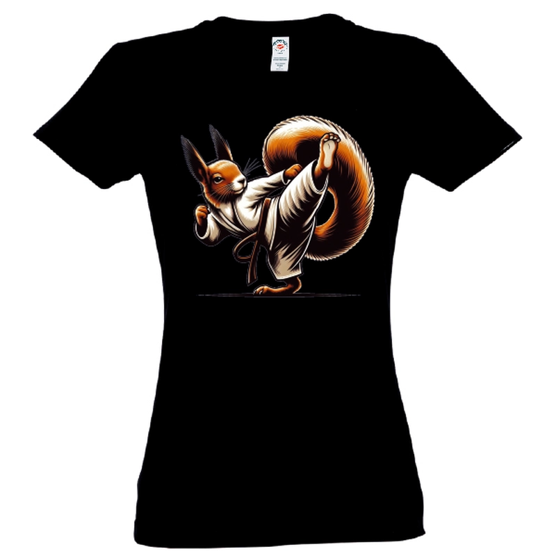 Tricou damă - Squirrel Kick