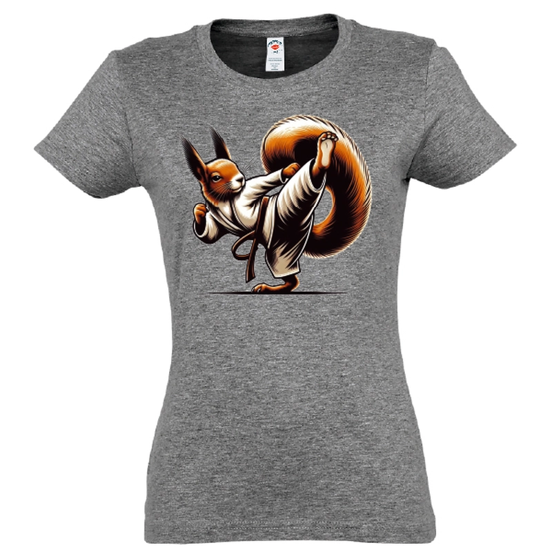 Tricou damă - Squirrel Kick
