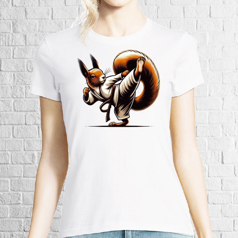 Tricou damă - Squirrel Kick