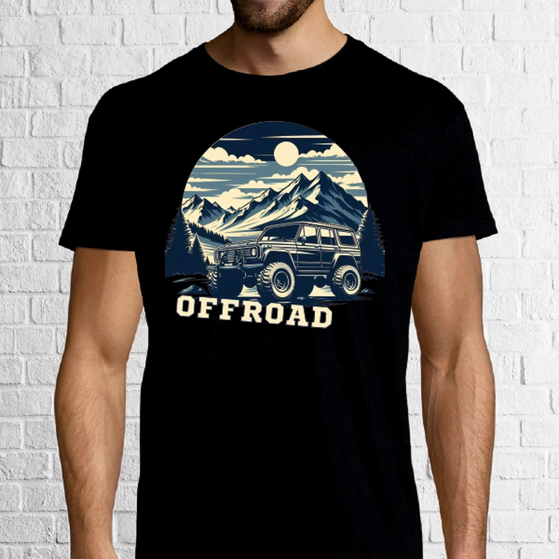 Tricou bărbat - Off-Road Night