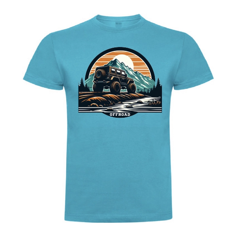 Tricou bărbat - Off-Road Sunrise