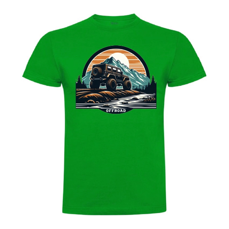 Tricou bărbat - Off-Road Sunrise