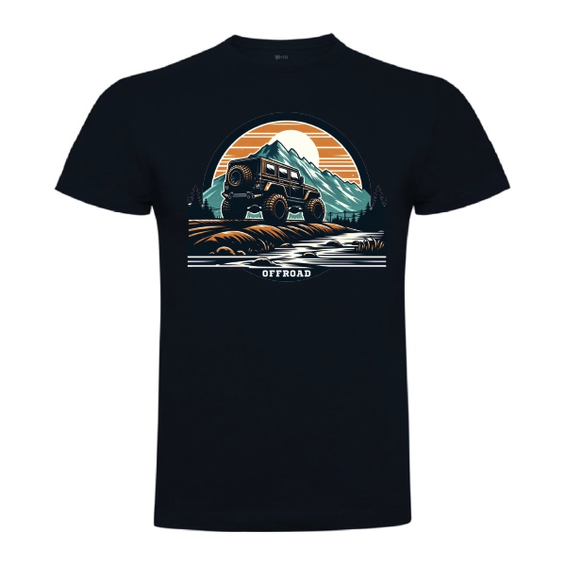 Tricou bărbat - Off-Road Sunrise