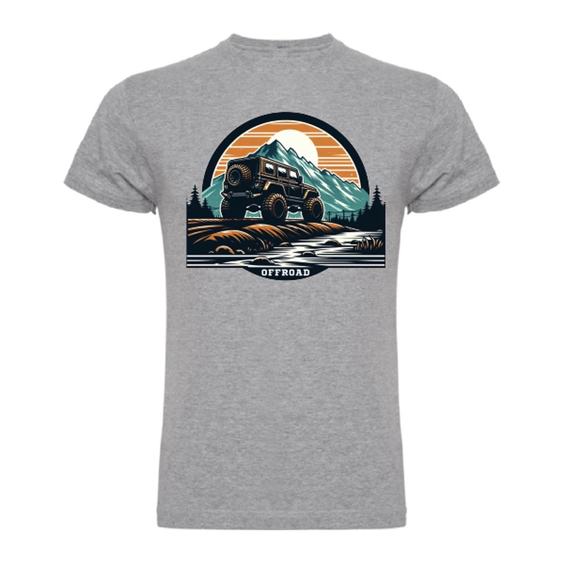 Tricou bărbat - Off-Road Sunrise