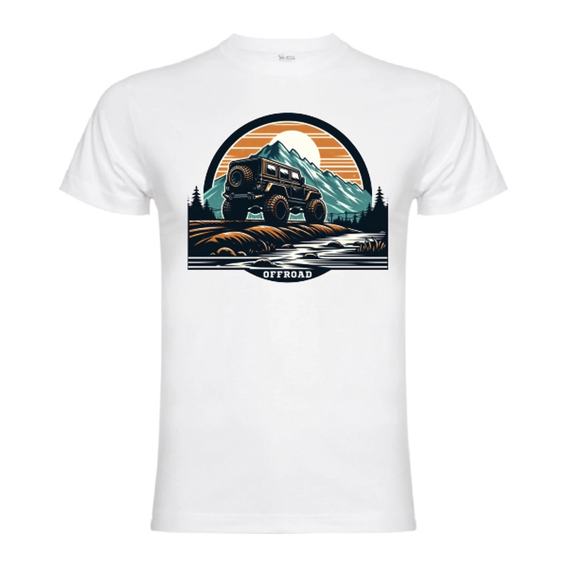 Tricou bărbat - Off-Road Sunrise