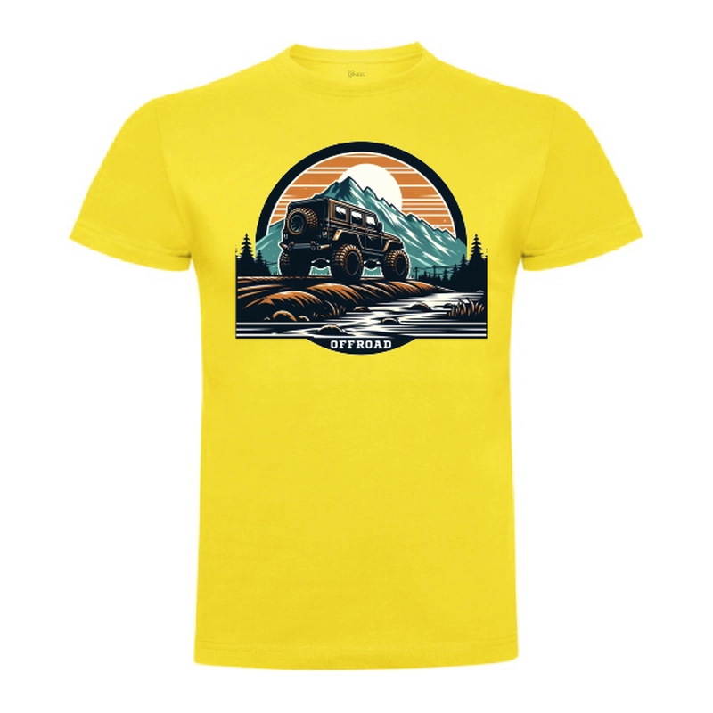 Tricou bărbat - Off-Road Sunrise