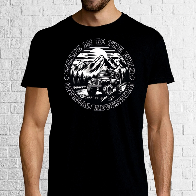 Tricou bărbat - Off-Road Escape