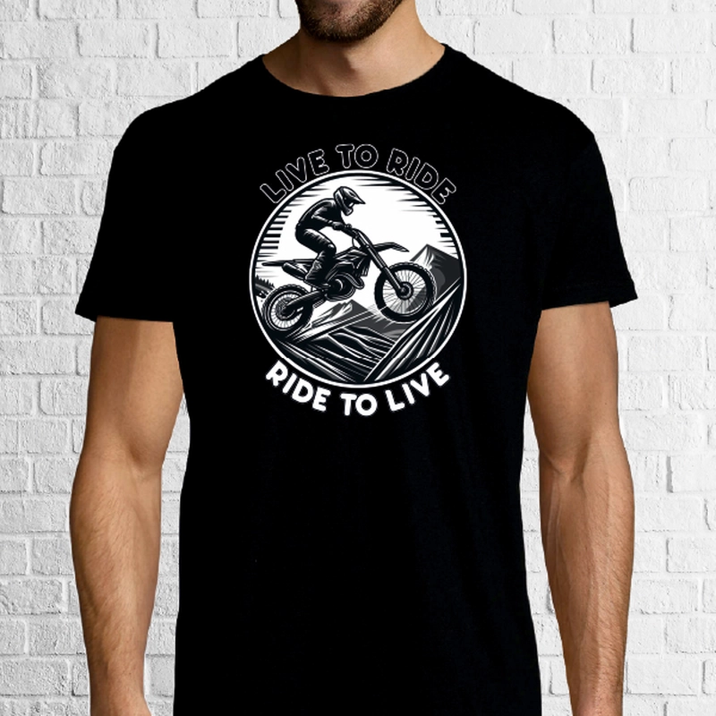 Tricou bărbat - Motocross Ride