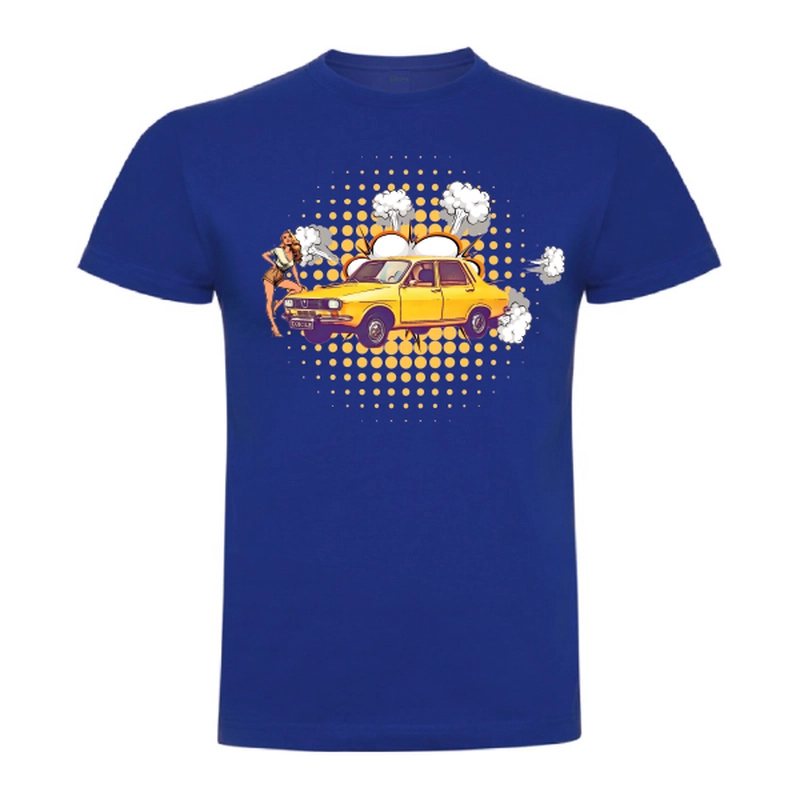 Tricou bărbat - Dacia 1300 Galbenă